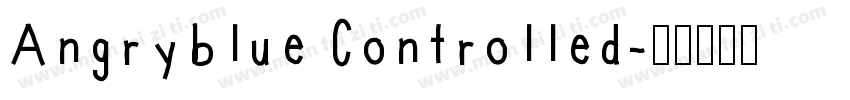 Angryblue Controlled字体转换
